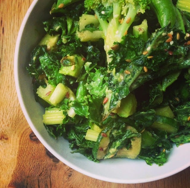 The Perfect Summer Green Salad