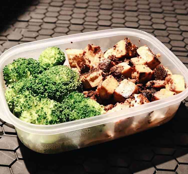 began tofu recipe for meal prep