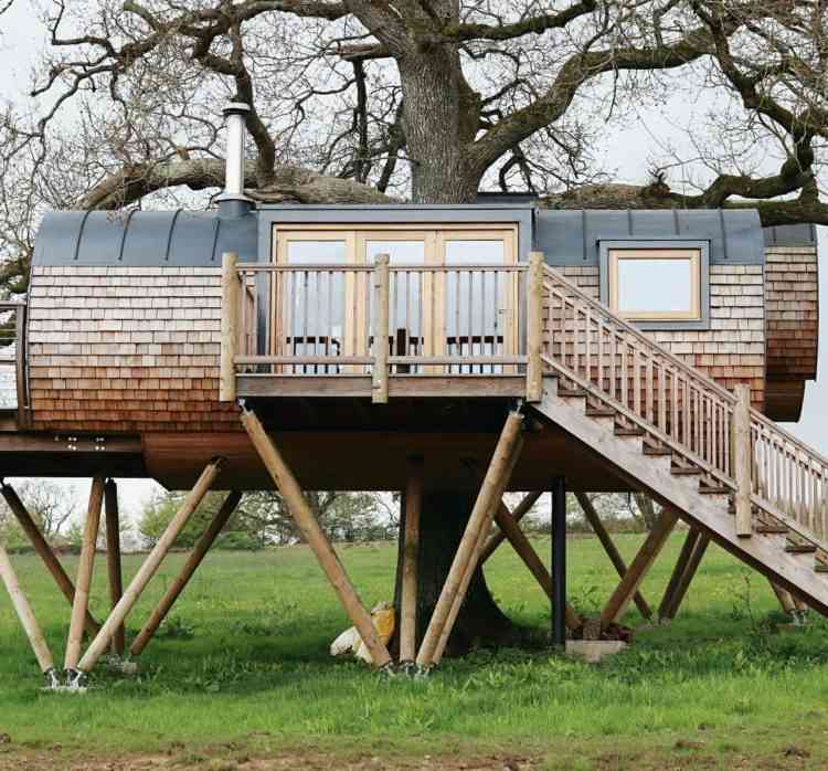 Cheriton Treehouse from outside