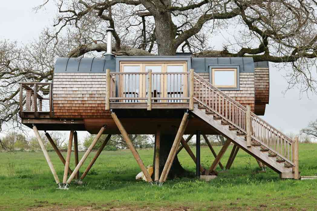Cheriton Treehouse from outside