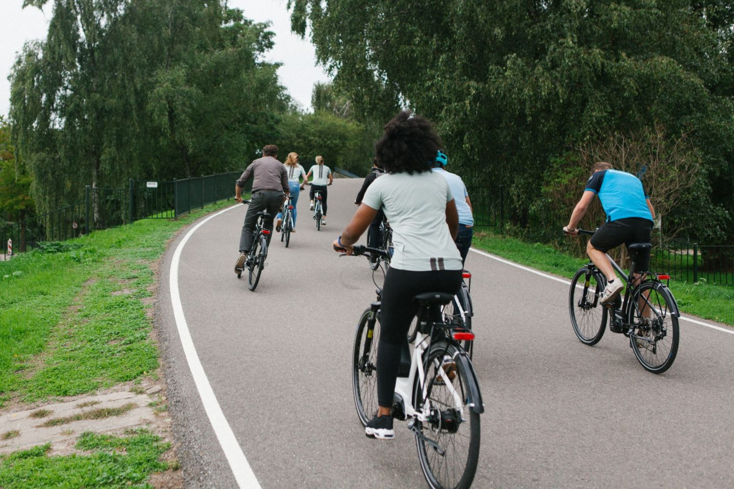 cycling at Sportpark Sloten amsterdam