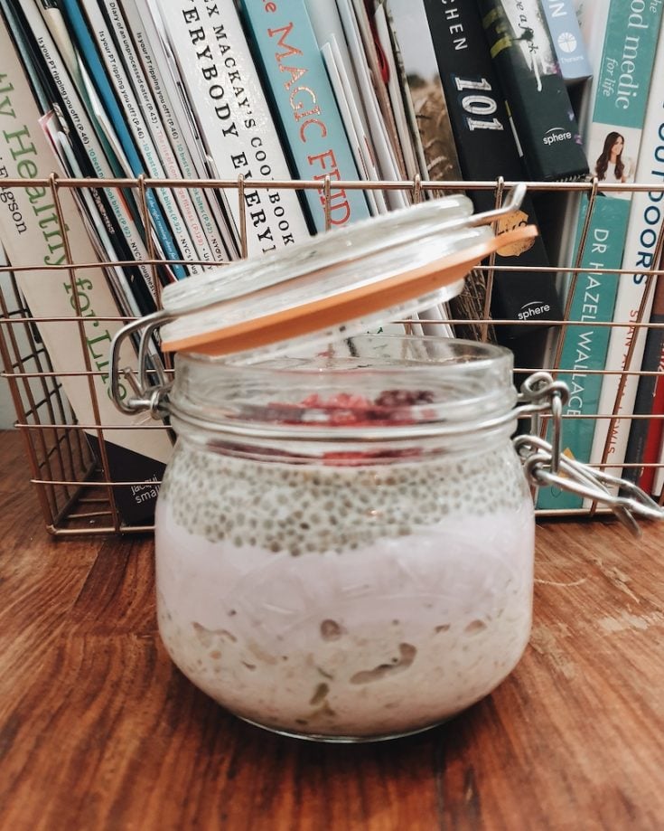 Bircher Muesli & Chia Pudding Breakfast Pots