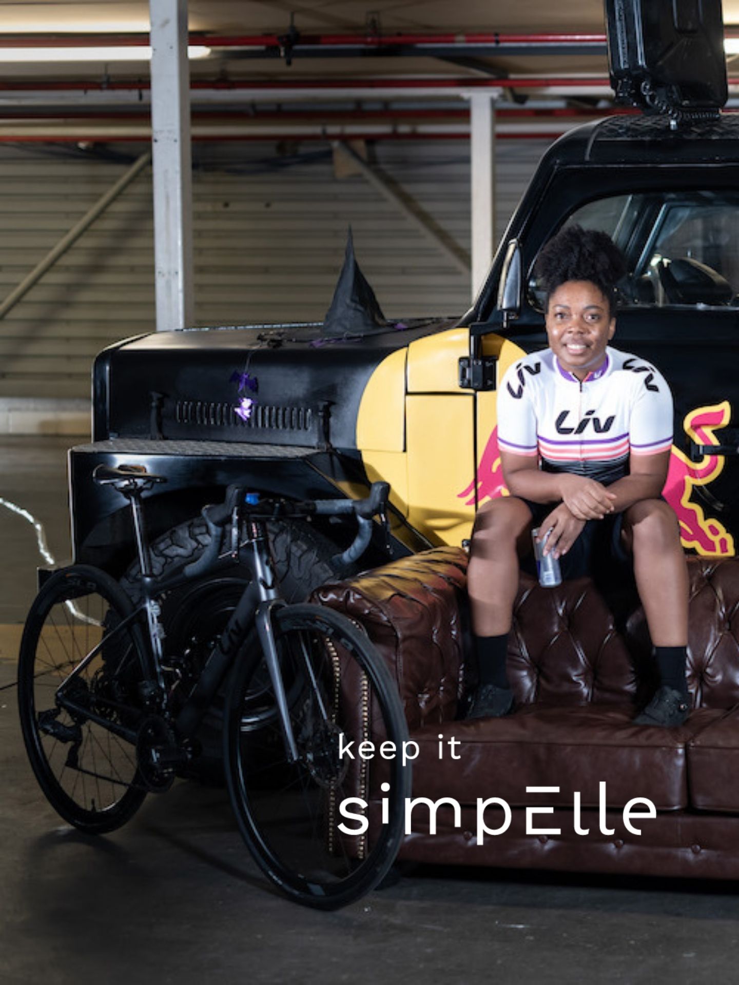 pre red bull timelaps cycling warm up routine