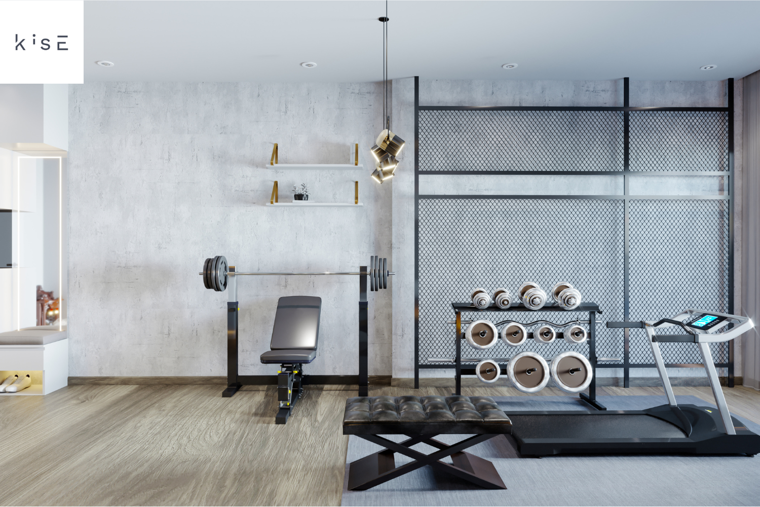 Home Gym Storage Ideas For Small Spaces - keep it simpElle