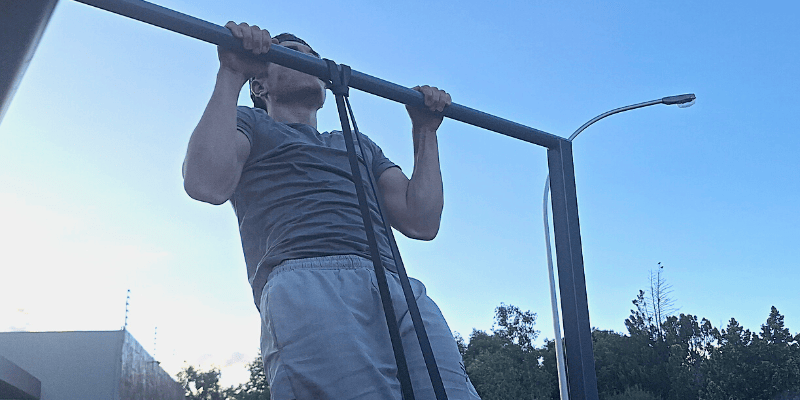 Band-assisted pull-ups