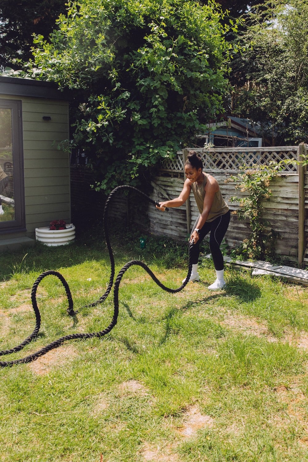 HIIT Battle Rope Workout: 5 Exercises + 3 Workouts